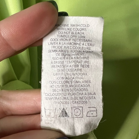 Champion Lime Green Sleeveless Tank Top - XL - Picture 9 of 9